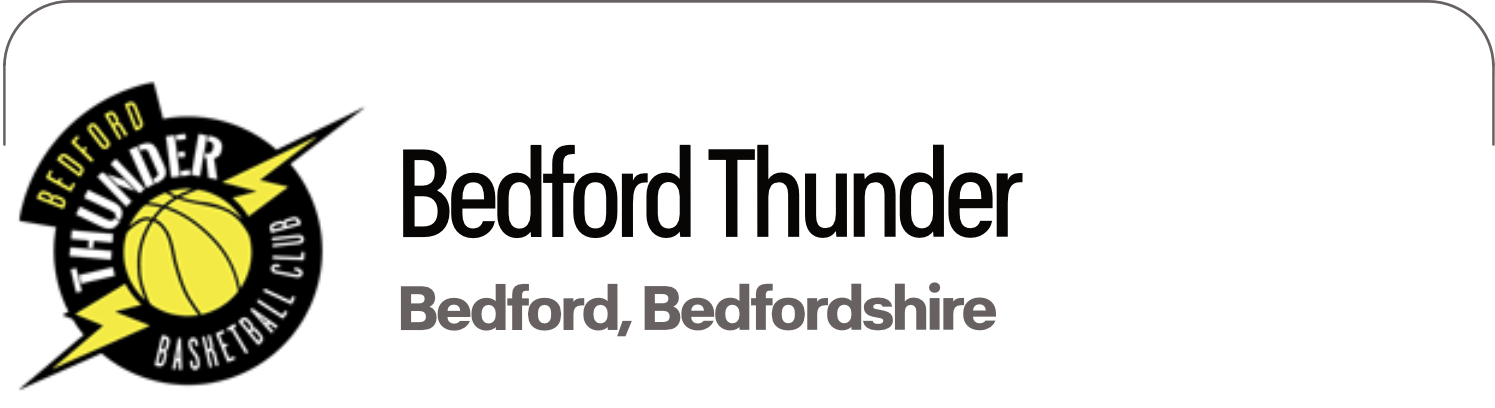 Bedford Thunder, Bedford, Bedfordshire